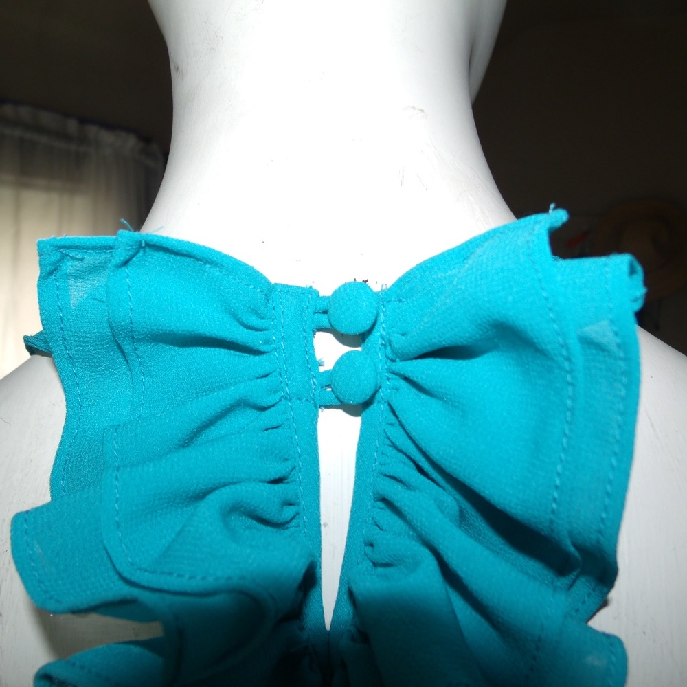 NWT Dizzy Love Turquoise Top - X Small - Picture 4 of 6